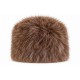 Toque Fourrure Femme Marron – Bonnet Russe en Fausse Fourrure