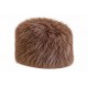 Toque Fourrure Femme Marron – Bonnet Russe en Fausse Fourrure
