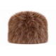 Toque Fourrure Femme Marron – Bonnet Russe en Fausse Fourrure