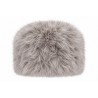 Toque Fourrure Femme Grise – Bonnet Russe en Fausse Fourrure