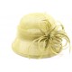 Chapeau Cérémonie Epicea en sisal Anis ANCIENNES COLLECTIONS divers
