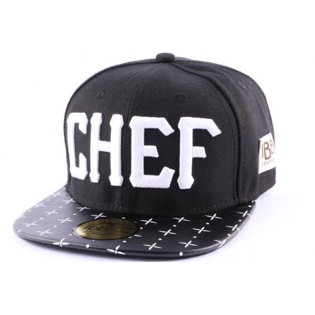 Casquette Snapback JBB Couture Noir CHEF ANCIENNES COLLECTIONS divers