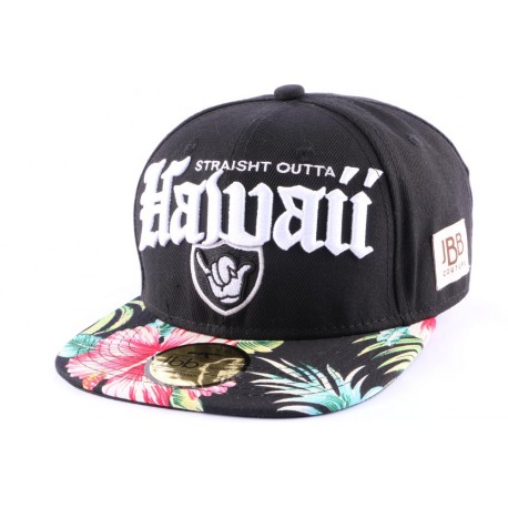Casquette Snapback JBB Couture Noir HaWAII ANCIENNES COLLECTIONS divers