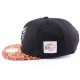 Casquette Snapback JBB Couture Party noir et leopard ANCIENNES COLLECTIONS divers