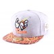 Casquette Snapback JBB Couture Grise et Léopard Party ANCIENNES COLLECTIONS divers