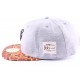 Casquette Snapback JBB Couture Grise et Léopard Party ANCIENNES COLLECTIONS divers