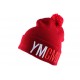 Bonnet YMCMB Bordeaux avec pompon ANCIENNES COLLECTIONS divers