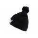 Bonnet Nyls Création Noir BOY avec pompon ANCIENNES COLLECTIONS divers