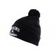 Bonnet JBB Couture Noir avec pompon ANCIENNES COLLECTIONS divers