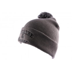 Bonnet JBB Couture Gris avec Pompon ANCIENNES COLLECTIONS divers