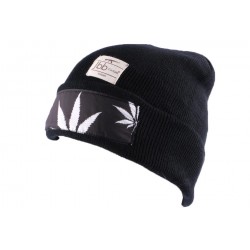 Bonnet JBB Couture noir avec impréssion BONNETS JBB COUTURE