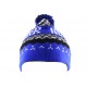 Bonnet NY bleu avec pompon ANCIENNES COLLECTIONS divers