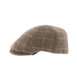 Casquette Herman Bec de canne en tartan Marron ANCIENNES COLLECTIONS divers