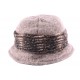 Toque Bob Laine bouillie Marron ANCIENNES COLLECTIONS divers