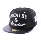 Snapback JBB Couture Noire Cocaine & Caviar ANCIENNES COLLECTIONS divers