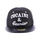 Snapback JBB Couture Noire Cocaine & Caviar ANCIENNES COLLECTIONS divers