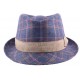 Chapeau Grady en tissu bleu ANCIENNES COLLECTIONS divers