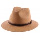 Chapeau Panama Lester en coloris Tabac ANCIENNES COLLECTIONS divers