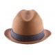 Chapeau Panama Andy en coloris Tabac ANCIENNES COLLECTIONS divers