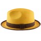 Chapeau Edwing en paille Toyo Jaune ANCIENNES COLLECTIONS divers