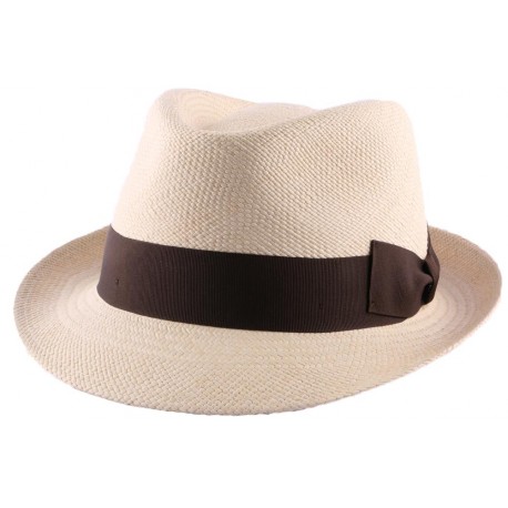 Chapeau Panama Adam en coloris Ecru ANCIENNES COLLECTIONS divers