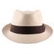 Chapeau Panama Adam en coloris Ecru ANCIENNES COLLECTIONS divers