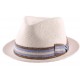 Chapeau Panama Archie en coloris Ecru ANCIENNES COLLECTIONS divers