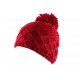 Bonnet à pompon Flocon Rouge BONNETS Léon montane