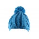 Bonnet à pompon Serac Bleu électrique BONNETS Léon montane