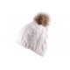 Bonnet Nyls Création Blanc avec pompon ANCIENNES COLLECTIONS divers