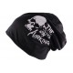 Bonnet Biker Oversize Noir Tête et Texte ANCIENNES COLLECTIONS divers