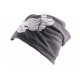 Bonnet Biker Oversize Gris avec tête de mort ANCIENNES COLLECTIONS divers