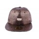 Snapback JBB Couture Marron/or Croco ANCIENNES COLLECTIONS divers