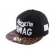 Snapback JBB Couture Sorry I'm Swag Léopard ANCIENNES COLLECTIONS divers