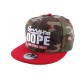 Snapback Sorry I'm Dope Camo visère rouge ANCIENNES COLLECTIONS divers