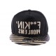 Snapback F** problem noire visière US ANCIENNES COLLECTIONS divers