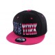 Snapback NY Noire et Rose New York ANCIENNES COLLECTIONS divers