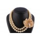 Collier Irizza Perles Gold BIJOUX Léon montane