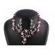 Collier Catherina Perles Bordeaux BIJOUX Léon montane