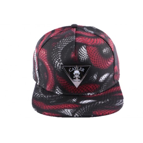 Snapback Cayler & Sons Snakes Rouge et Noir ANCIENNES COLLECTIONS divers