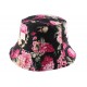 Bob JBB Couture Florale noire et rose ANCIENNES COLLECTIONS divers