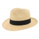 Chapeau de paille Clapton noir ANCIENNES COLLECTIONS divers