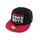 Snapback Coke Boys Noire et Rouge ANCIENNES COLLECTIONS divers