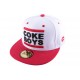 Snapback Coke Boys Rouge et Noire CASQUETTES COKE BOYS