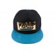 Snapback Pigalle Noire et bleu ANCIENNES COLLECTIONS divers