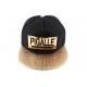 Snapback Pigalle Noire avec visière dorée ANCIENNES COLLECTIONS divers