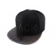 Snapback Black Noire et visière serpent ANCIENNES COLLECTIONS divers