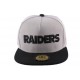 Snapback Coke Boys RAIDERS Grise et Noire ANCIENNES COLLECTIONS divers