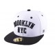 Snapback Coke Boys Brooklyn NYC Blanche ANCIENNES COLLECTIONS divers