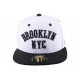 Snapback Coke Boys Brooklyn NYC Blanche ANCIENNES COLLECTIONS divers
